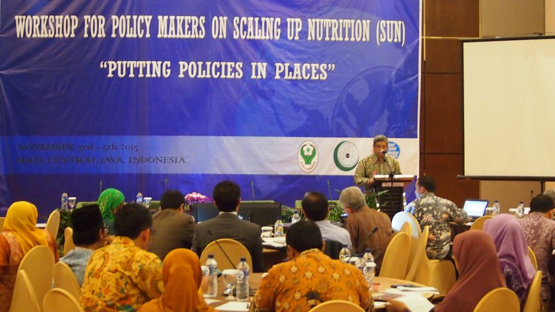 OIC Jakarta Doddy Izwardy addressing the workshop