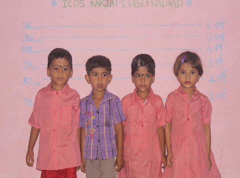 Identifying stunting with use of median height to age lines in Maharashtra